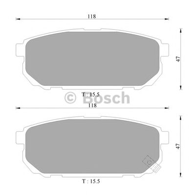 комплект спирачно феродо, дискови спирачки