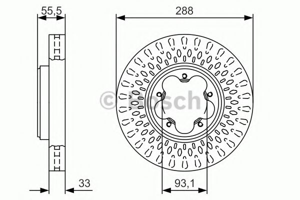 спирачен диск 0 986 479 A49