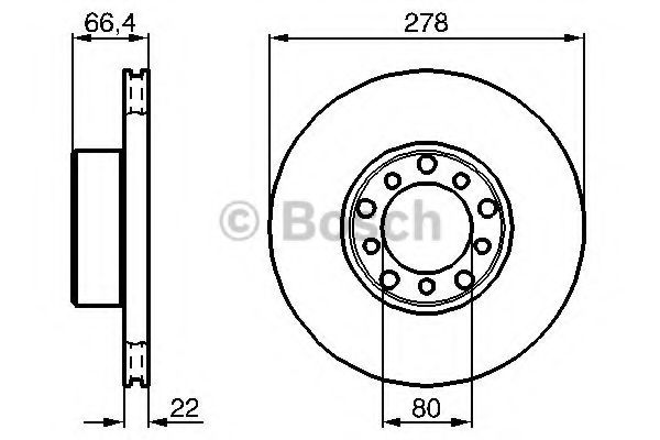 спирачен диск 0 986 478 060