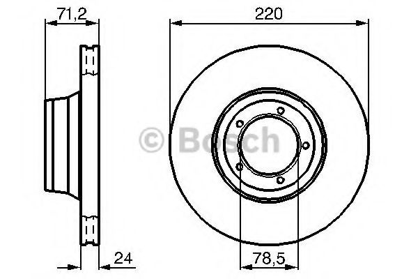 спирачен диск 0 986 478 191