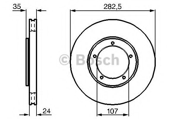 спирачен диск 0 986 478 309