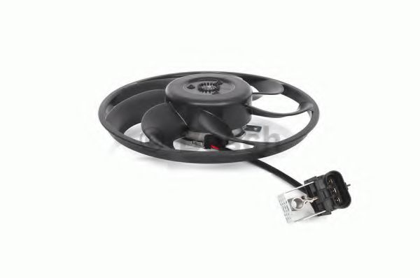 електромотор, вентилатор на радиатора