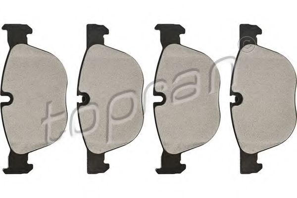 комплект спирачно феродо, дискови спирачки 502 032