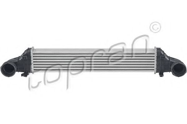 интеркулер (охладител за въздуха на турбината) 408 154