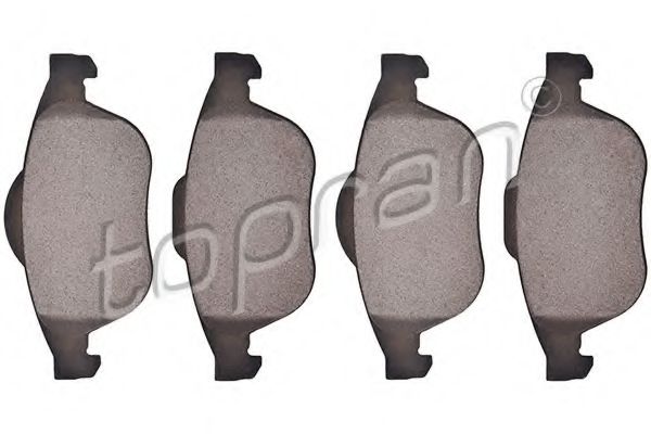 комплект спирачно феродо, дискови спирачки 701 229