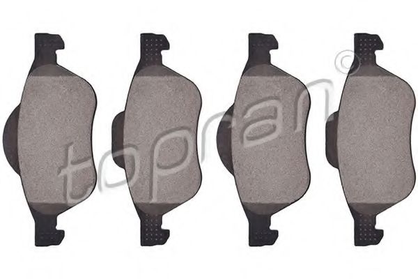 комплект спирачно феродо, дискови спирачки 700 630