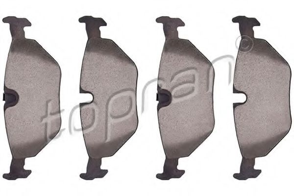 комплект спирачно феродо, дискови спирачки 500 383