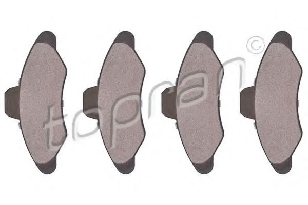 комплект спирачно феродо, дискови спирачки 300 276