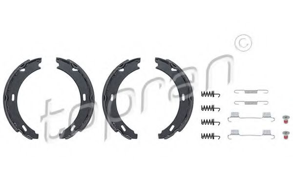комплект спирачна челюст, ръчна спирачка 401 025