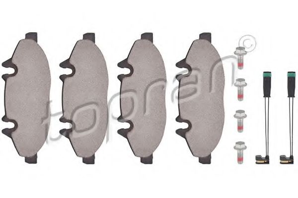 комплект спирачно феродо, дискови спирачки 401 931