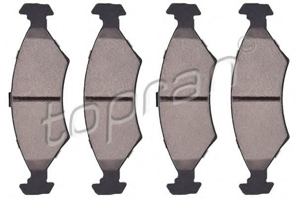 комплект спирачно феродо, дискови спирачки 300 108