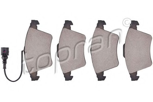 комплект спирачно феродо, дискови спирачки 113 177