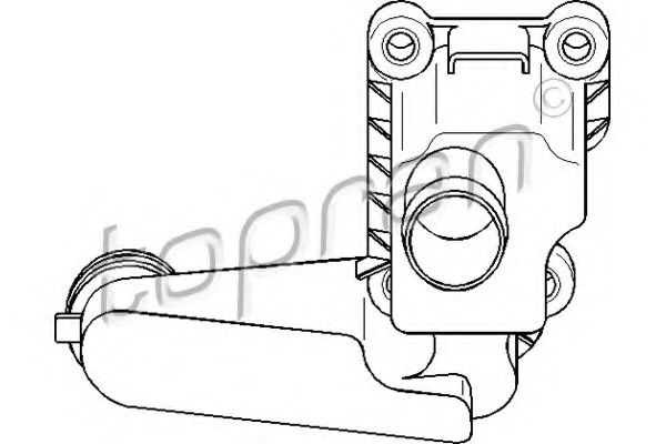 клапан, вентилация корпус разпределителен вал 111 357