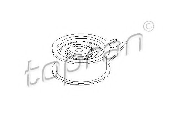обтяжна ролка, ангренаж 100 304
