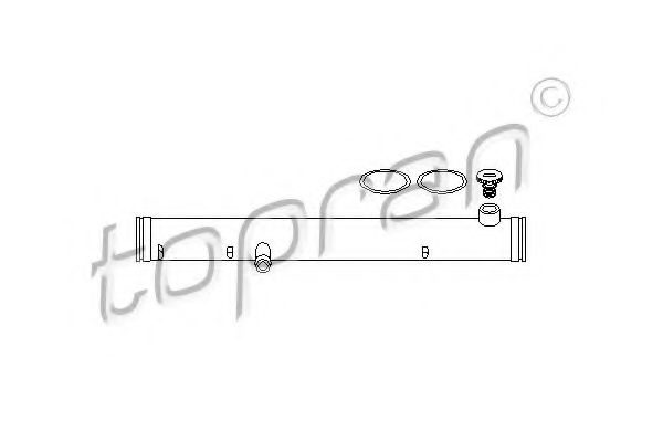тръбопровод за охладителната течност 108 843