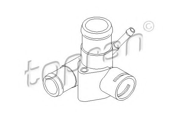 фланец за охладителната течност 100 315