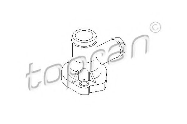 фланец за охладителната течност 107 917