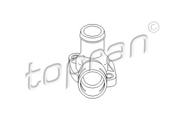 фланец за охладителната течност 107 310