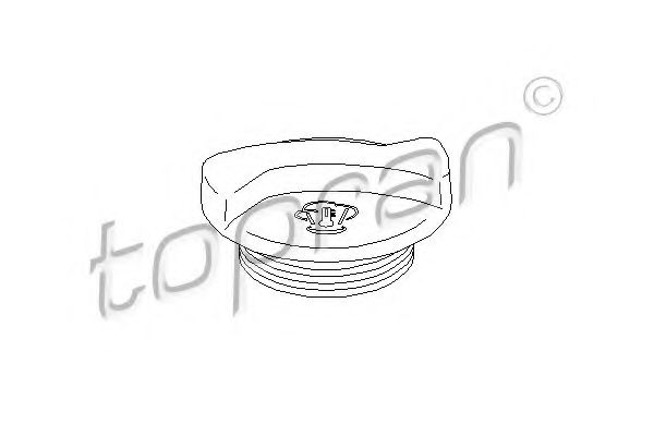 капачка, резервоар за охладителна течност 103 451