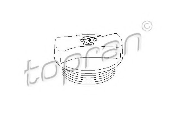 капачка, резервоар за охладителна течност 107 532