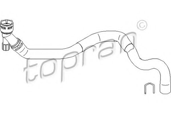 маркуч на радиатора 112 019