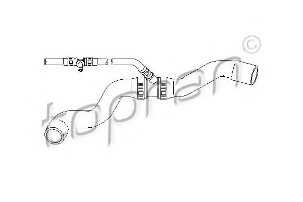 маркуч на радиатора 111 804