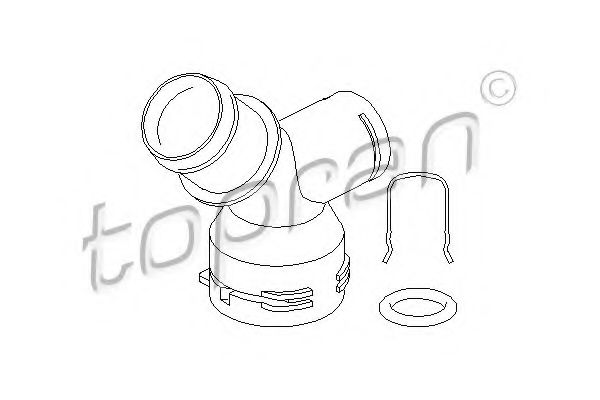 фланец за охладителната течност 112 401