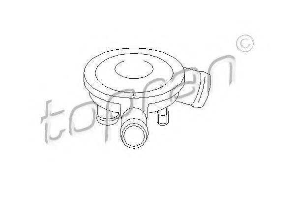 клапан, вентилация корпус разпределителен вал 111 562
