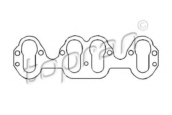 уплътнение, всмукателен колектор 100 224