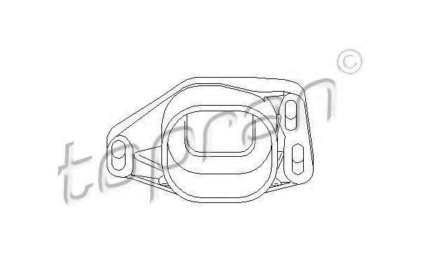 държач, окачване на двигателя 112 336