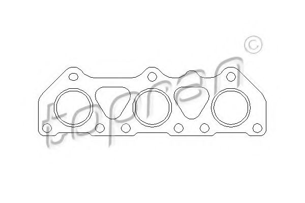 уплътнение, изпускателен колектор 110 505