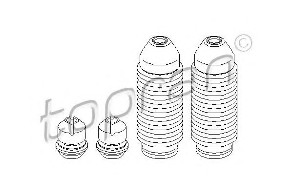 прахозащитен комплект, амортисьор 914 101