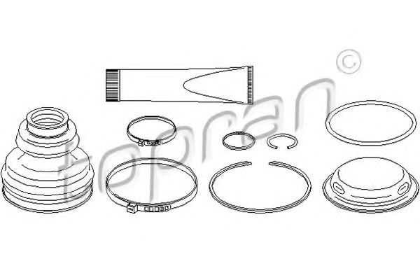 комплект маншон, полуоска 111 637