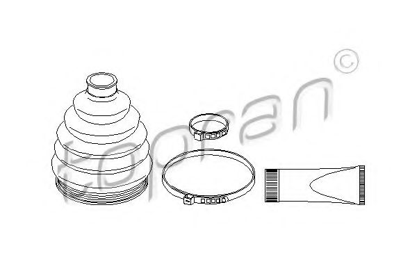 комплект маншон, полуоска 110 861