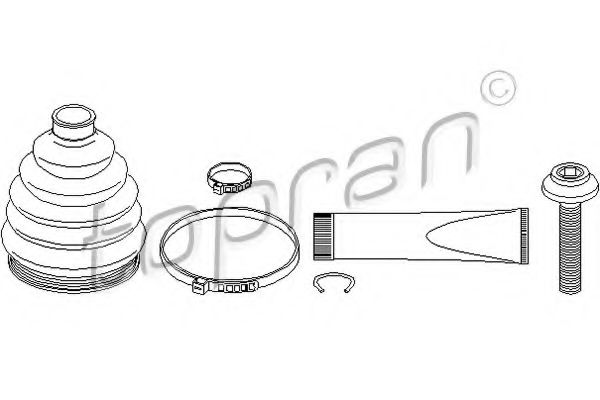 комплект маншон, полуоска 111 684