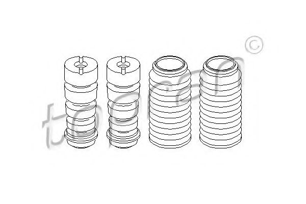 прахозащитен комплект, амортисьор 915 017