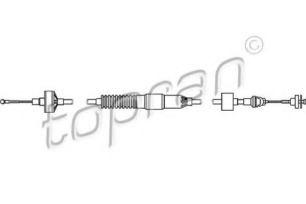 въжен механизъм, задействане на съединителя 103 145
