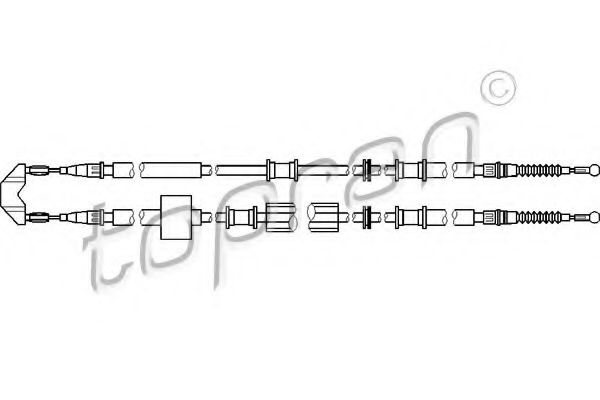 жило, ръчна спирачка 207 375