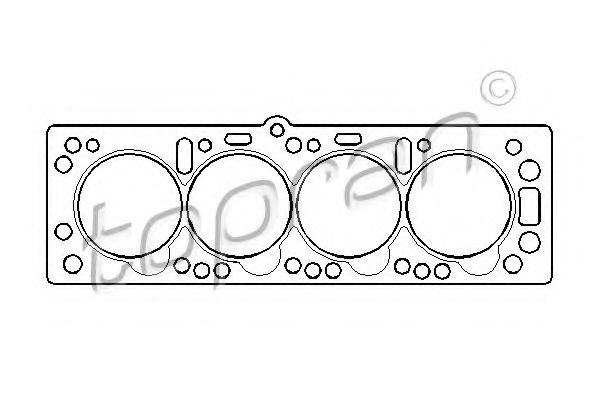гарнитура, цилиндрова глава 201 124