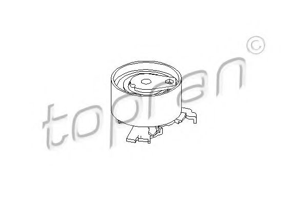 обтяжна ролка, ангренаж 205 555