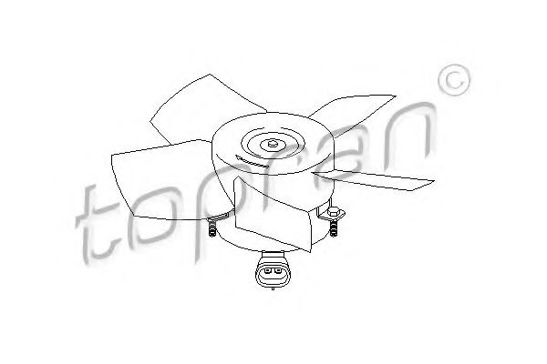 вентилатор, охлаждане на двигателя