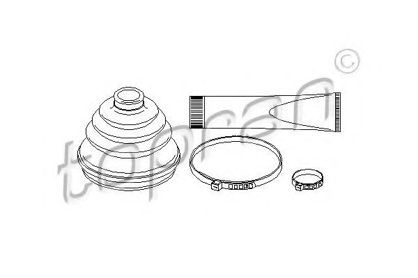 комплект маншон, полуоска 202 424