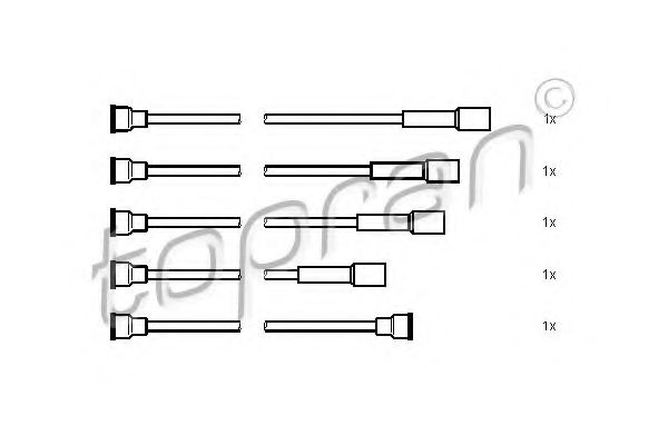 комплект запалителеи кабели 202 506