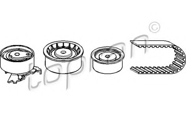 комплект ангренажен ремък