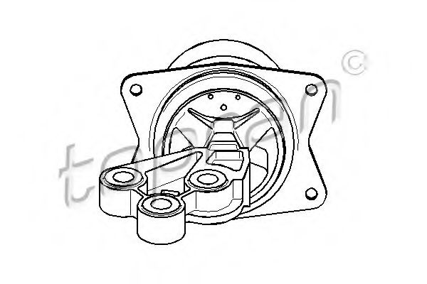 окачване, двигател 206 576