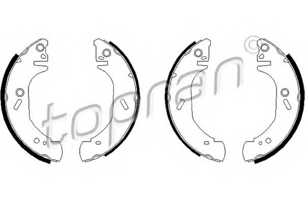 комплект спирачна челюст 301 308