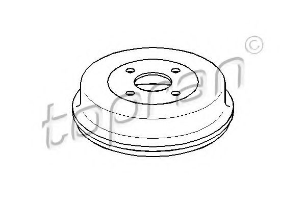 спирачен барабан 300 066
