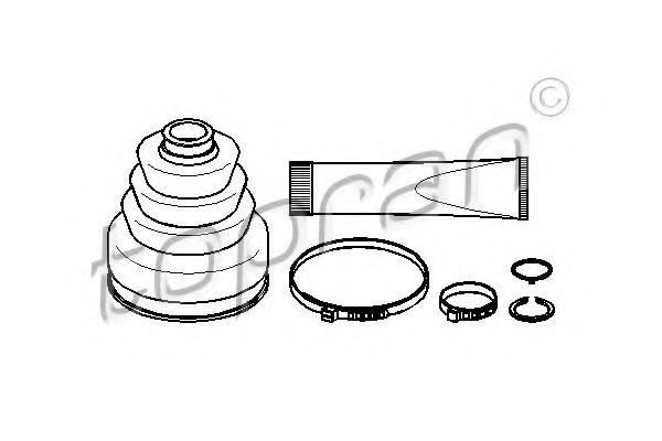 комплект маншон, полуоска 301 658
