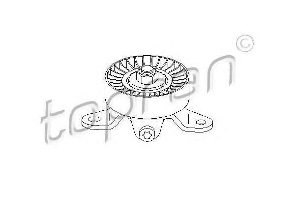 ремъчен обтегач, пистов ремък 302 395