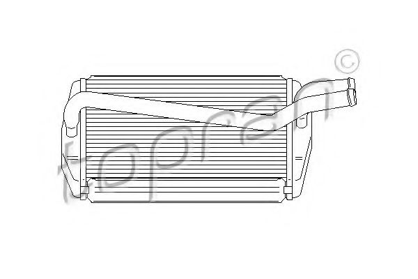 топлообменник, отопление на вътрешното пространство 302 112